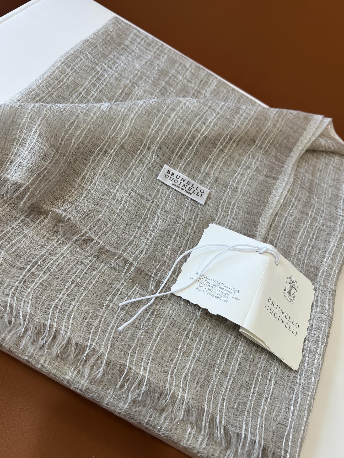 福利🉐️久违正品BRUNELLO CUCINELLI的订单，独家原单渠道，bling的BC的专属金属纱线