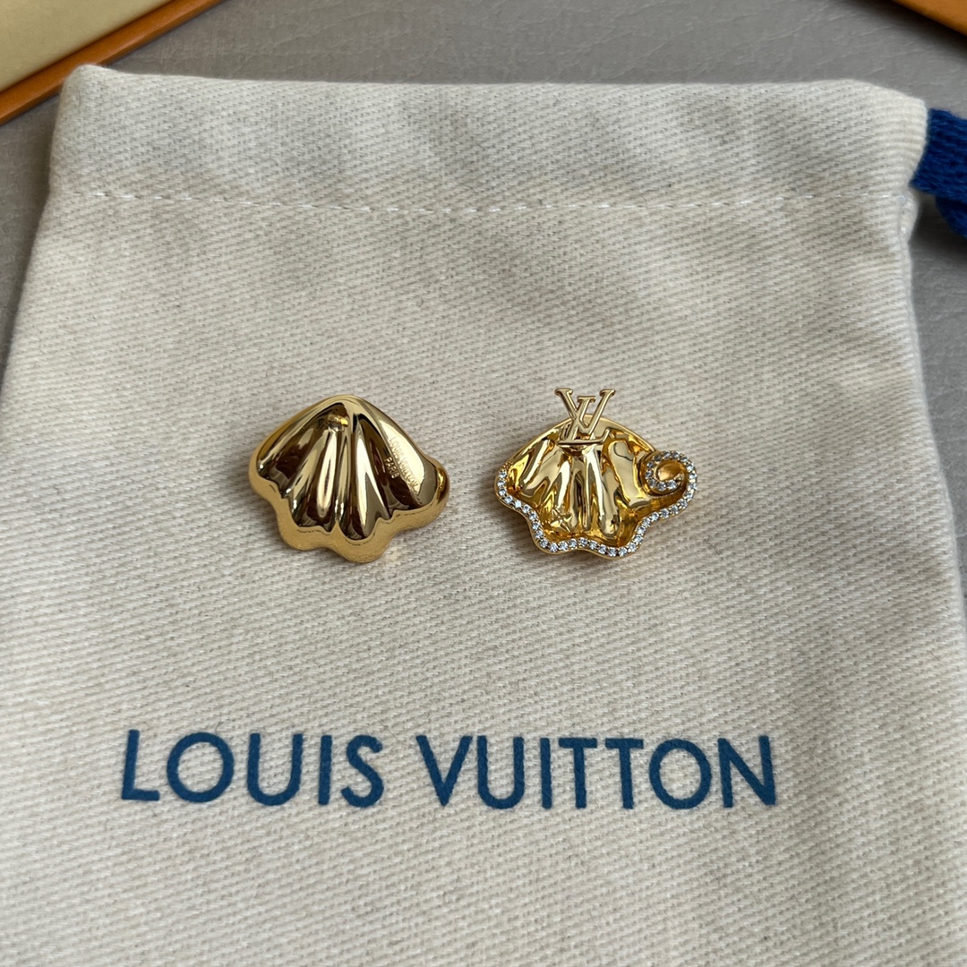 【】🔥新款🔥LV 耳钉🔹🔹Louis Vuitton 路易威登🔹专柜一致材质 火爆款出货 设计独特 复古