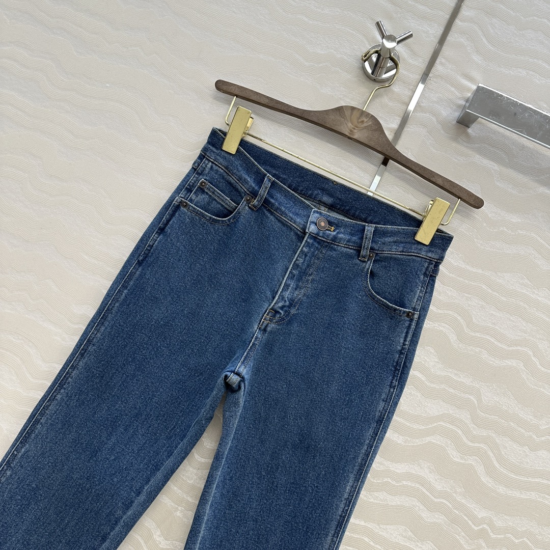 独家首发❤️原单品质❤️lP🆕老钱风高智感穿搭！经典Brooke烟管牛仔裤！原浆复古水洗蓝牛仔，进口纯棉