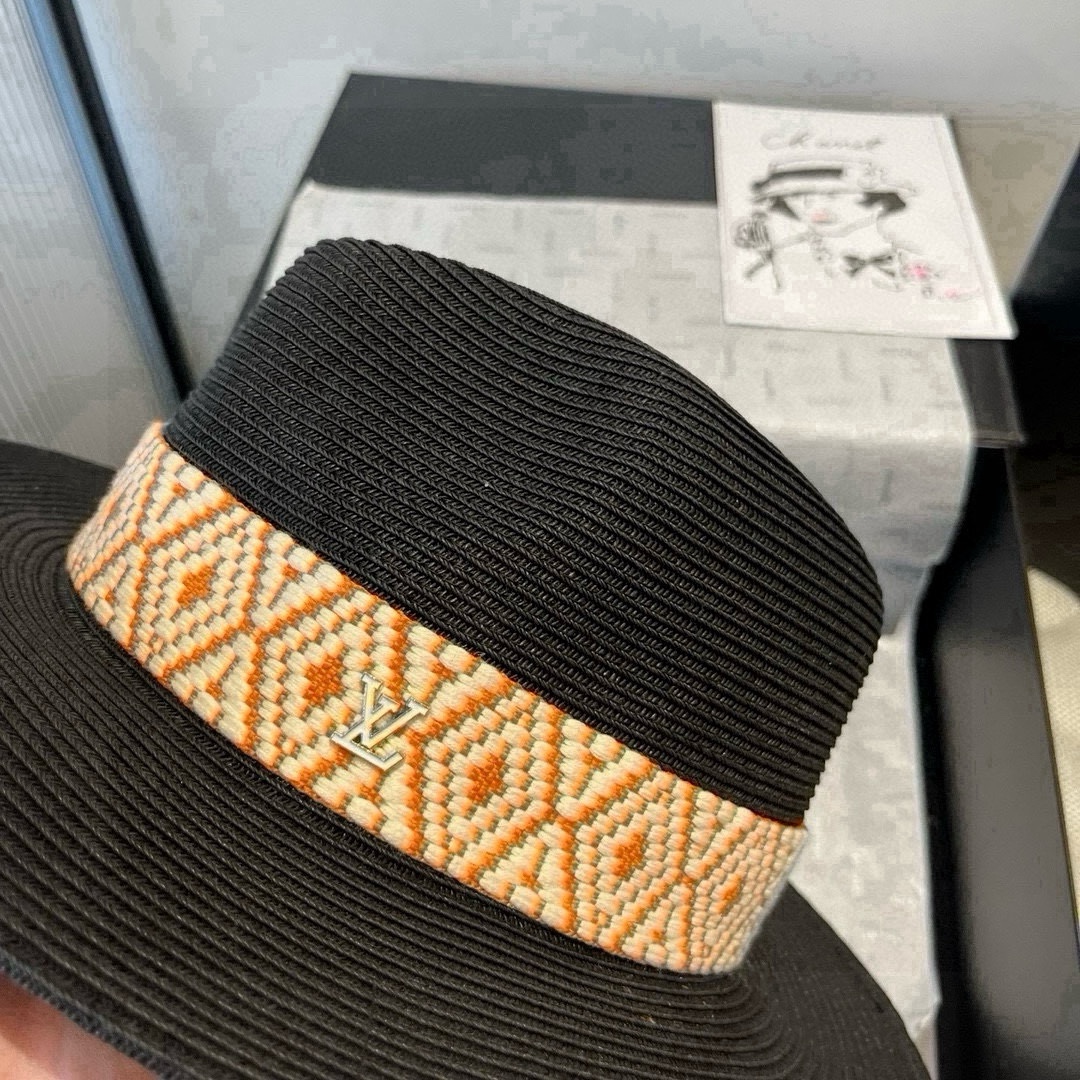 🆕

Lv路易威登新款礼帽，凹凸设计，头围57cm