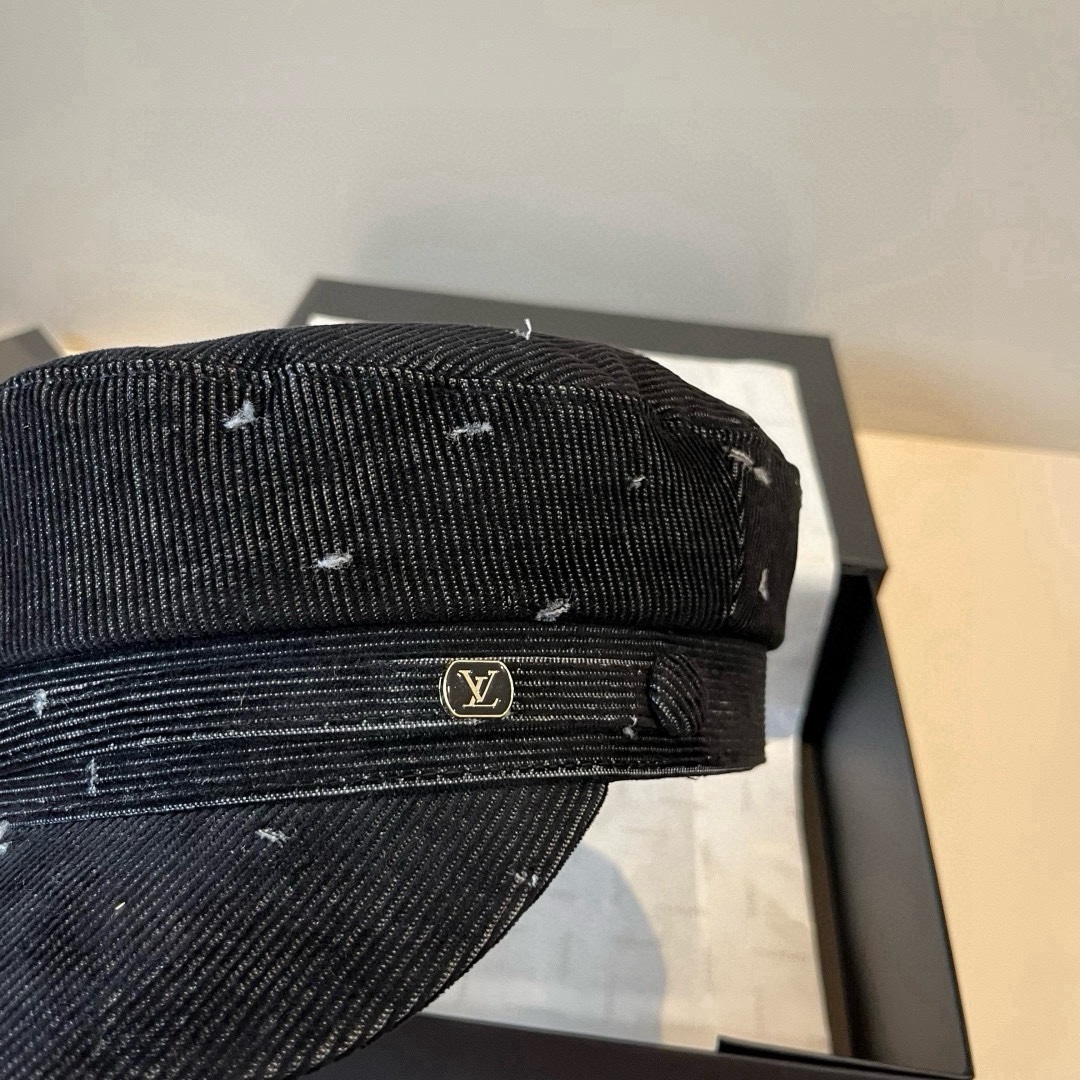 🆕

LV新款鸭舌军帽，高级定制，头围57cm