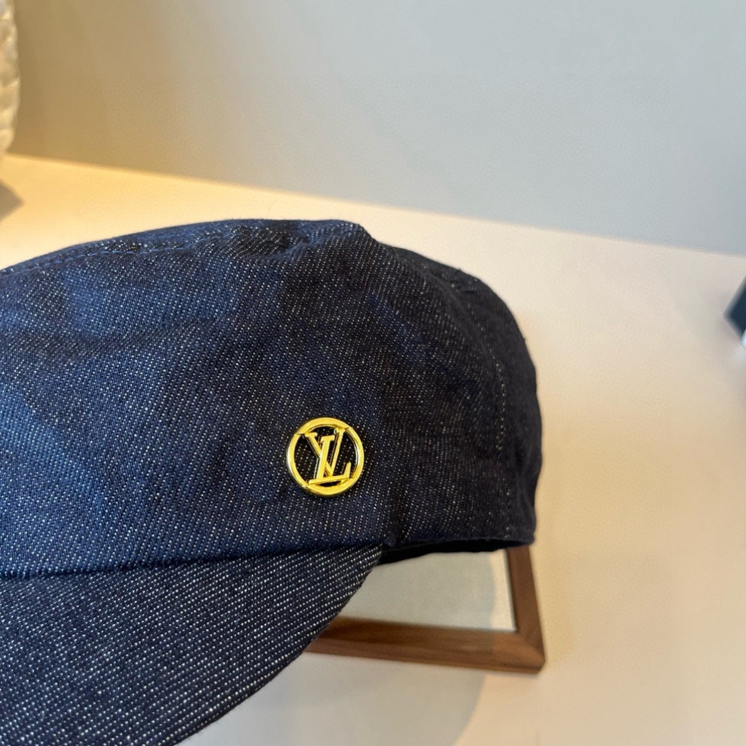 🆕

Lv新款鸭舌军帽，高级定制，头围57cm
