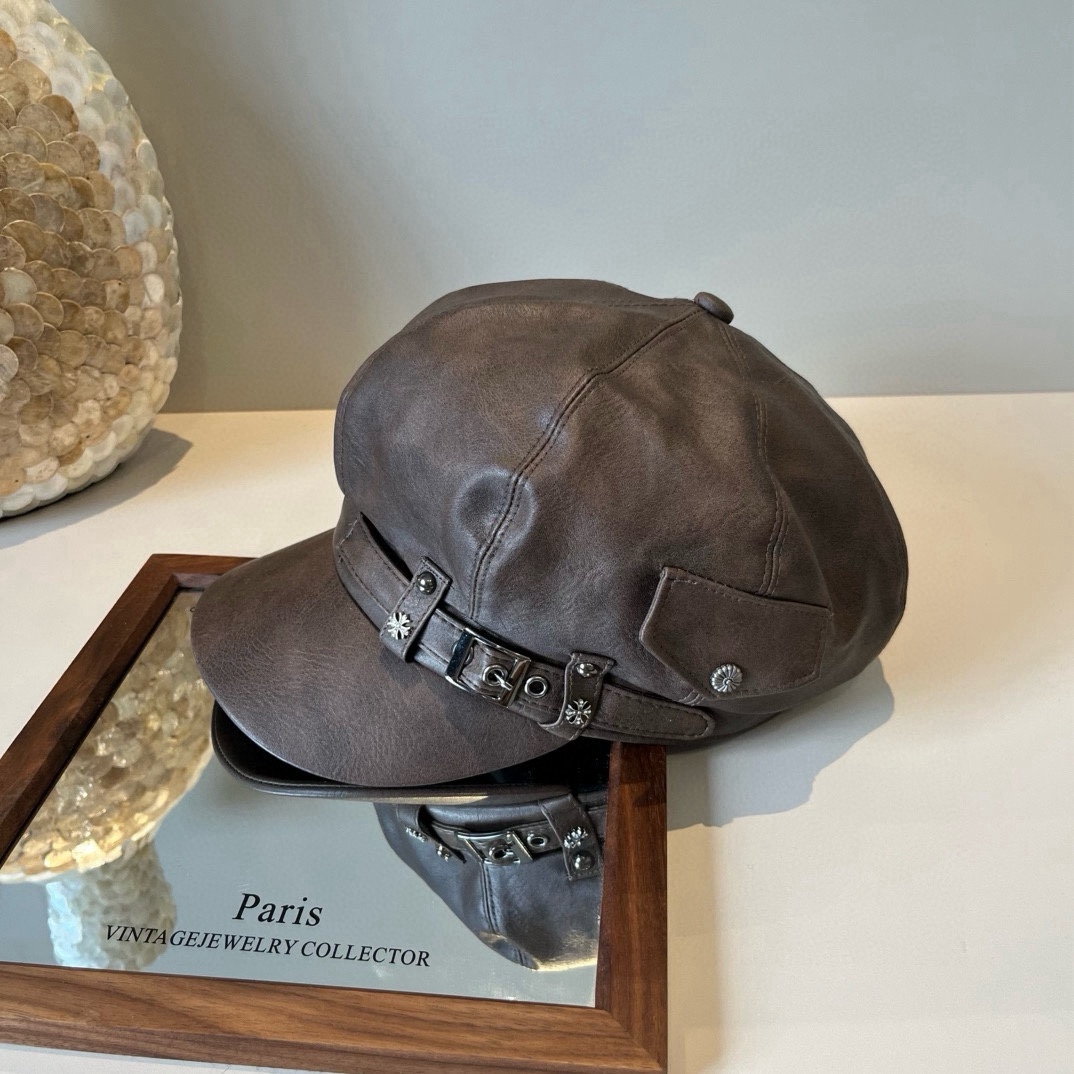 🆕

2025克罗心新款鸭舌画家帽，头围57cm