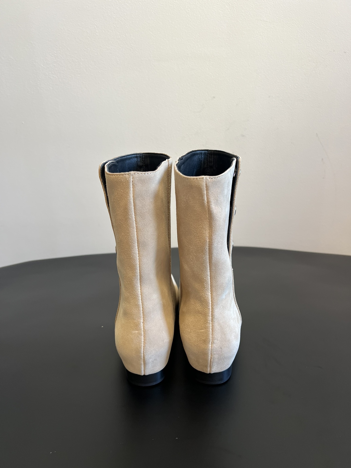 IMMI 25AW/尖头多排扣中筒靴一双可以配袜子穿的短靴 ~是一双小粗腿也能穿的短筒靴，冬季补货中，入