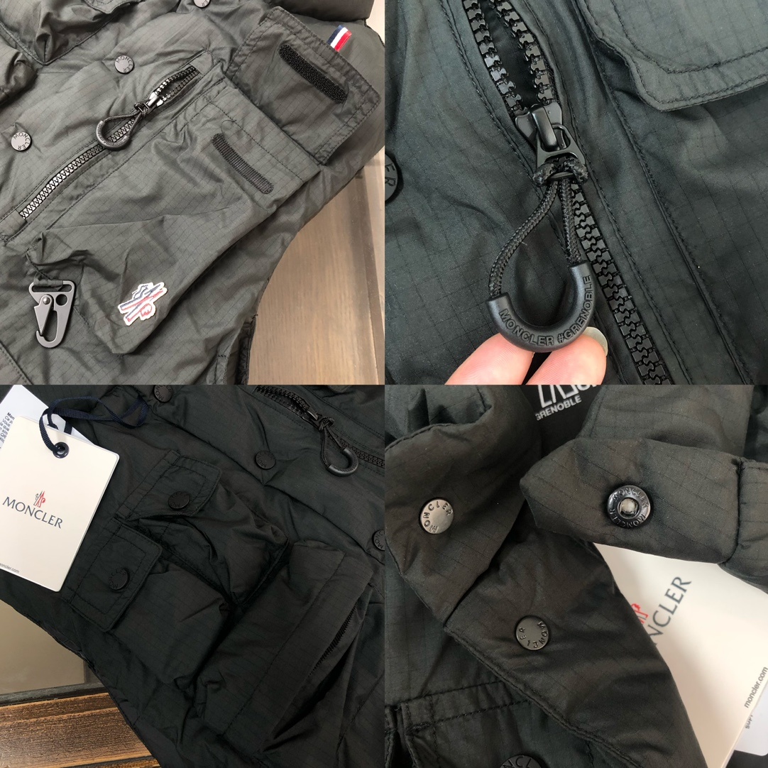 🔥🔥爆款来袭!!Mon*cler 蒙口 25秋冬最新款工装羽绒马甲,男女同款👫上身帅炸😎简约舒适立领贴袋