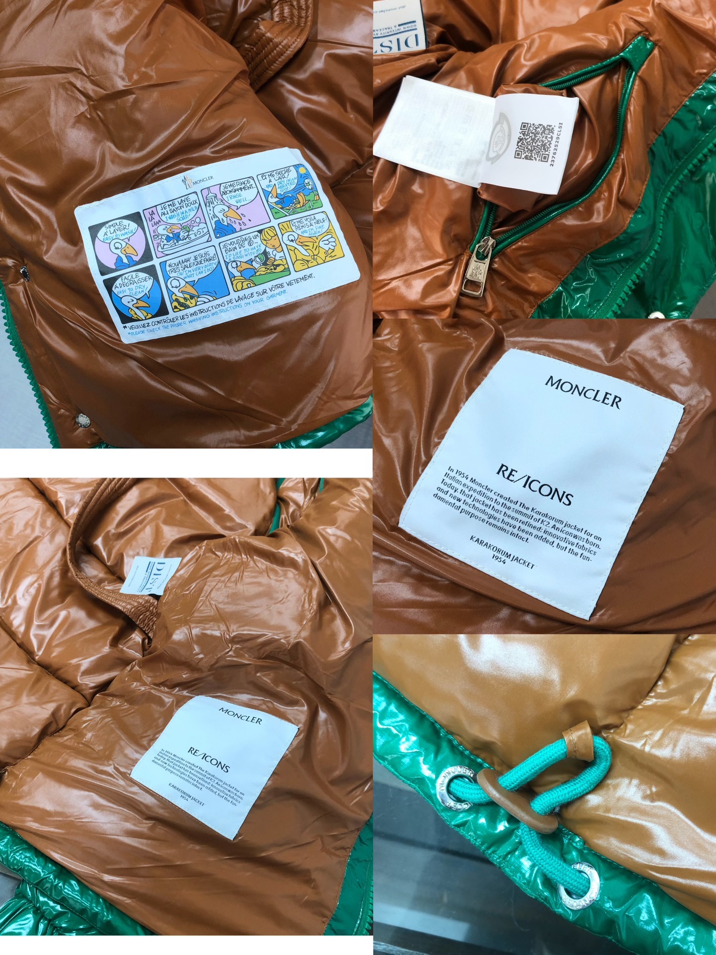 🔥 MON*CLER 蒙口 Karakorum 可拆袖羽绒服 、一衣两穿设计~这款羽绒服采用光泽抗撕裂面