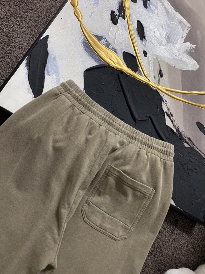 Y-3 山本耀司春夏/SS 主推仿旧水洗褪色长裤休闲裤，定制贵柜品质巴黎百分棉300克夏季长绒棉面料，前