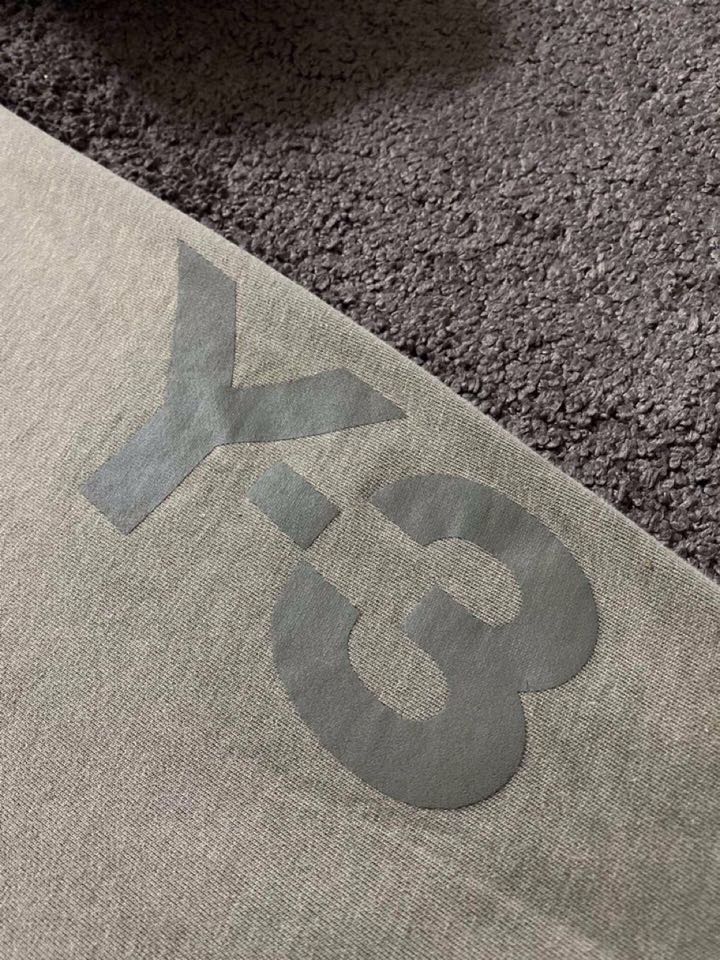 Y-3 山本耀司春夏/SS 主推仿旧水洗褪色长裤休闲裤，定制贵柜品质巴黎百分棉300克夏季长绒棉面料，前