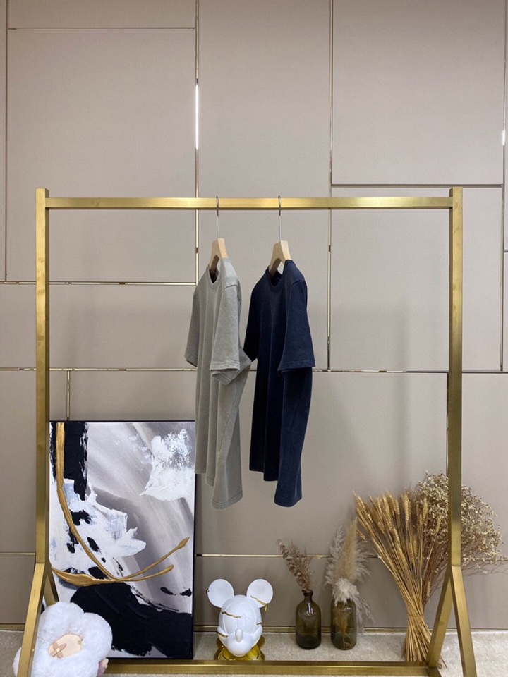 Y-3 山本耀司春夏/SS 主推仿旧水洗褪色短袖圆领T恤，定制贵柜品质巴黎百分棉260克长绒棉面料，后幅