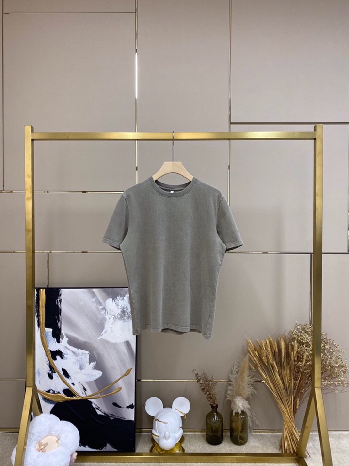 Y-3 山本耀司春夏/SS 主推仿旧水洗褪色短袖圆领T恤套装，定制贵柜品质巴黎百分棉260克长绒棉面料，