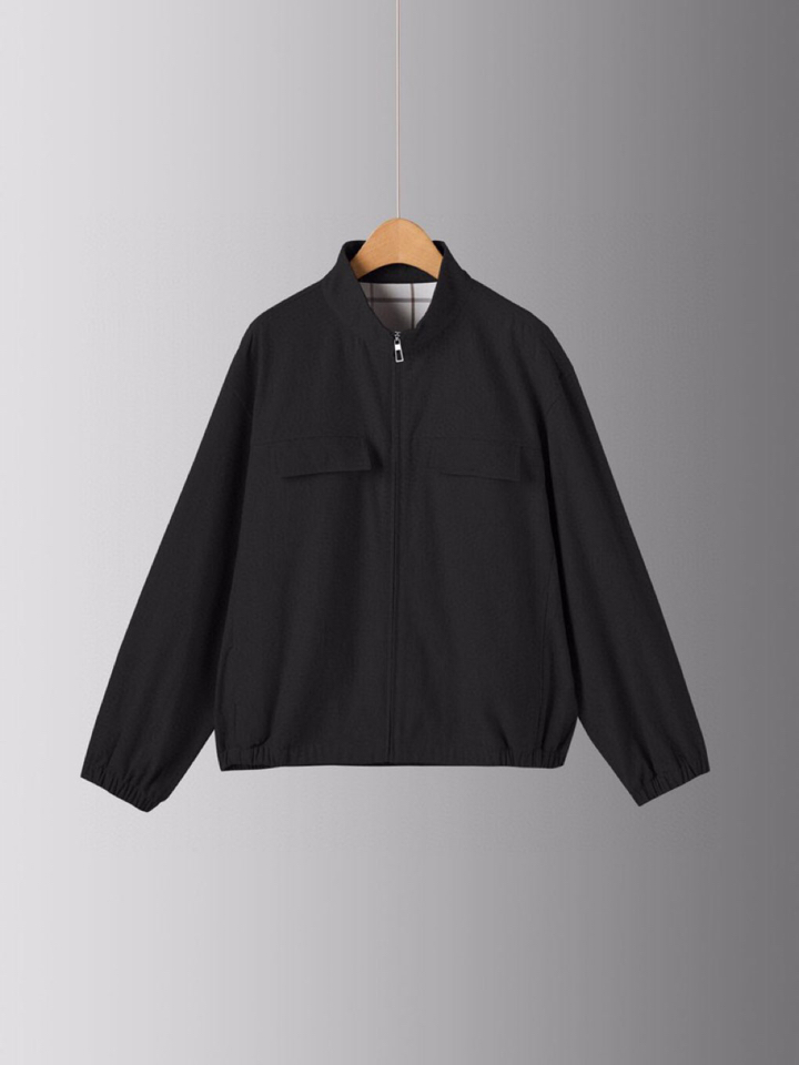 Loro Piana 诺悠翩雅lP🆕 1995秋冬 系列麻棉立领夹克外套，英伦经典中的瑰宝，布面纵横交错