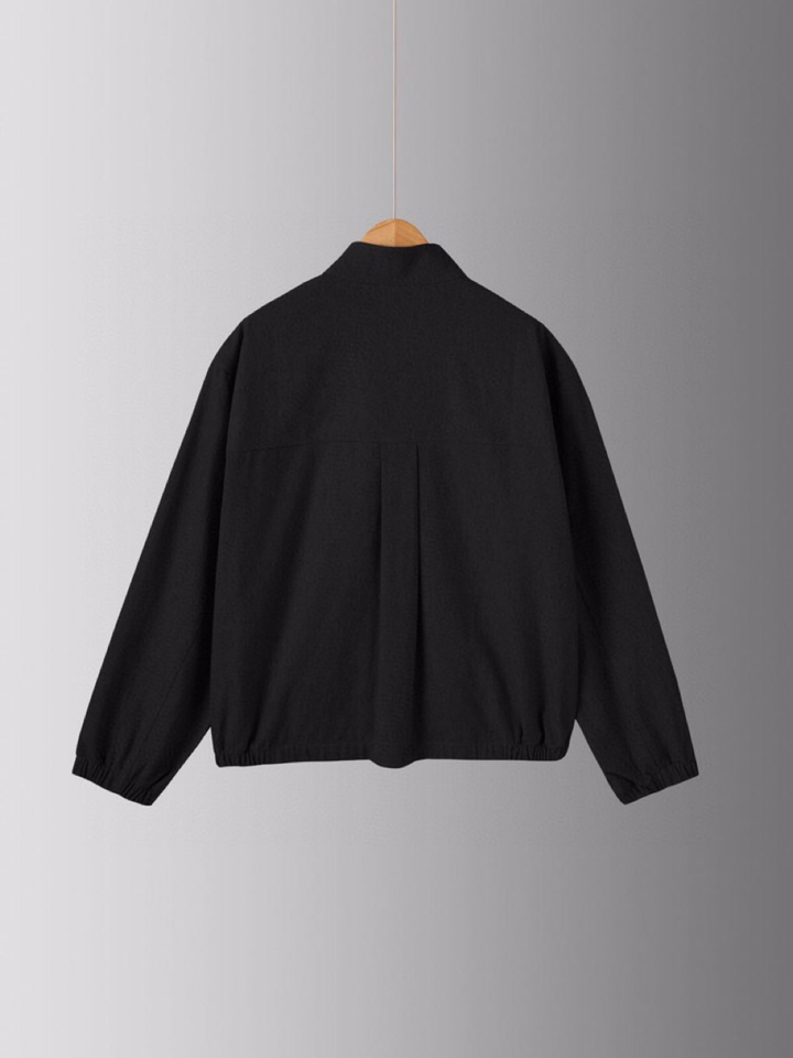 Loro Piana 诺悠翩雅lP🆕 1995秋冬 系列麻棉立领夹克外套，英伦经典中的瑰宝，布面纵横交错