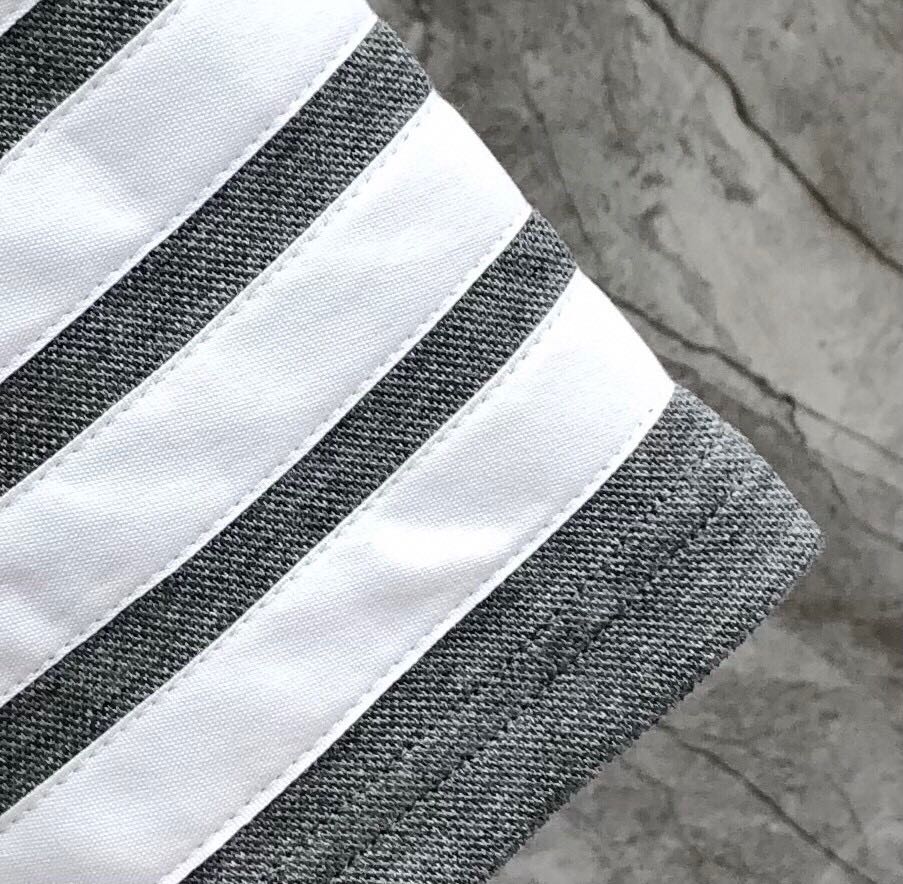 THOM BROWNE 汤姆布朗 TB🌺女款后背刺绣小狗POLO长裙 \n码数：0-2 颜色：灰色、藏青