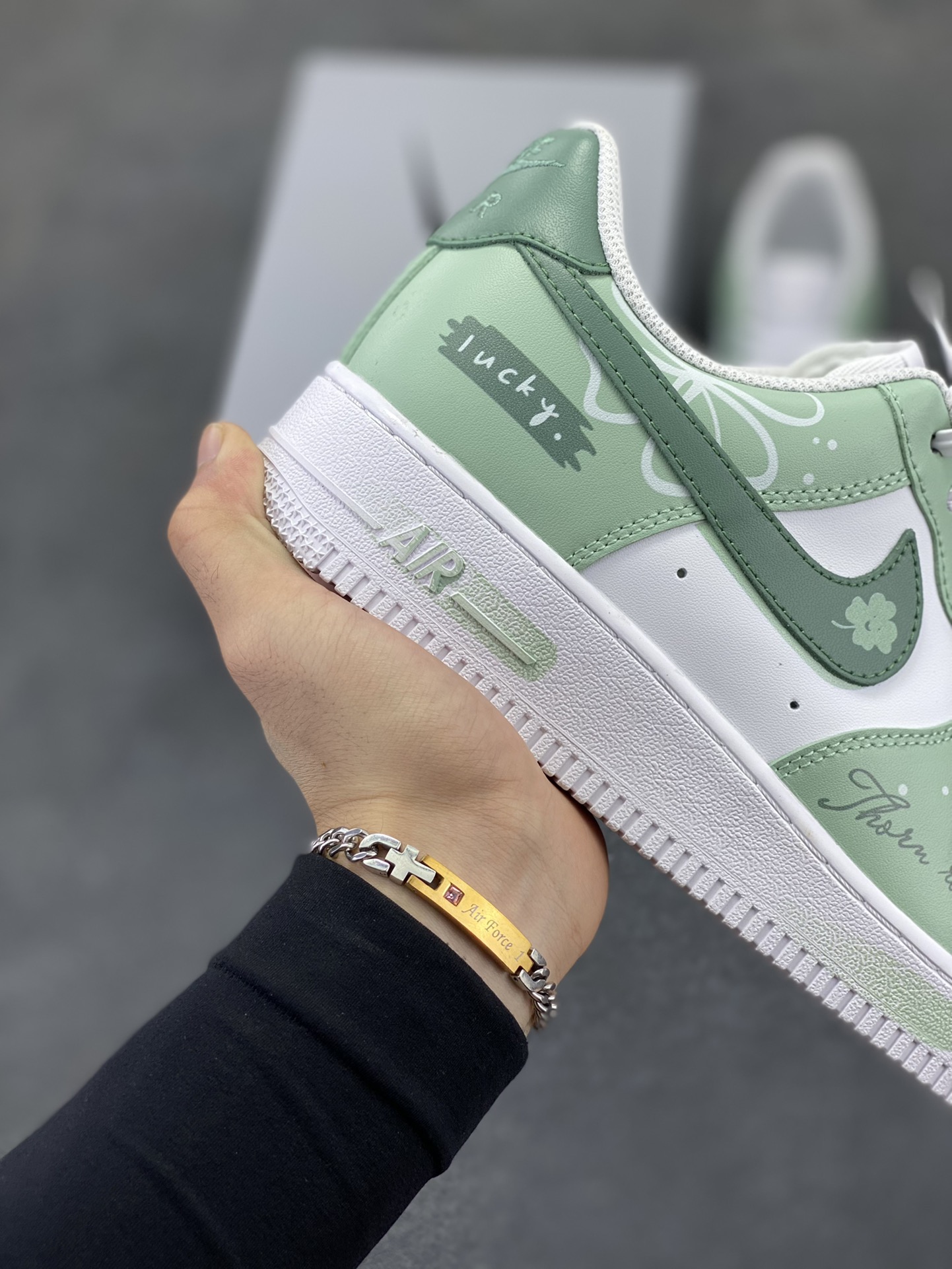 图片[6]-Nike Air Force 1 Low’07 捣蛋鬼 空军一号低帮休闲板鞋 定制皮料 定制鞋盒 原楦原纸板 纯正空军版型 内置全掌气垫 货号：ZH0316-096 尺码：36 36.5 37.5 38 38.5 39 40 40.5 41 42 42.5 43 44 44.5 45-选品中心