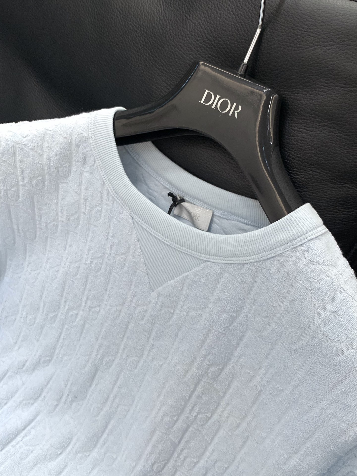 ，Dior 迪奥， 2025夏季新品，专柜同步有售，简约时尚休闲圆领短袖T恤，原版进口面料，舒适透气，顶