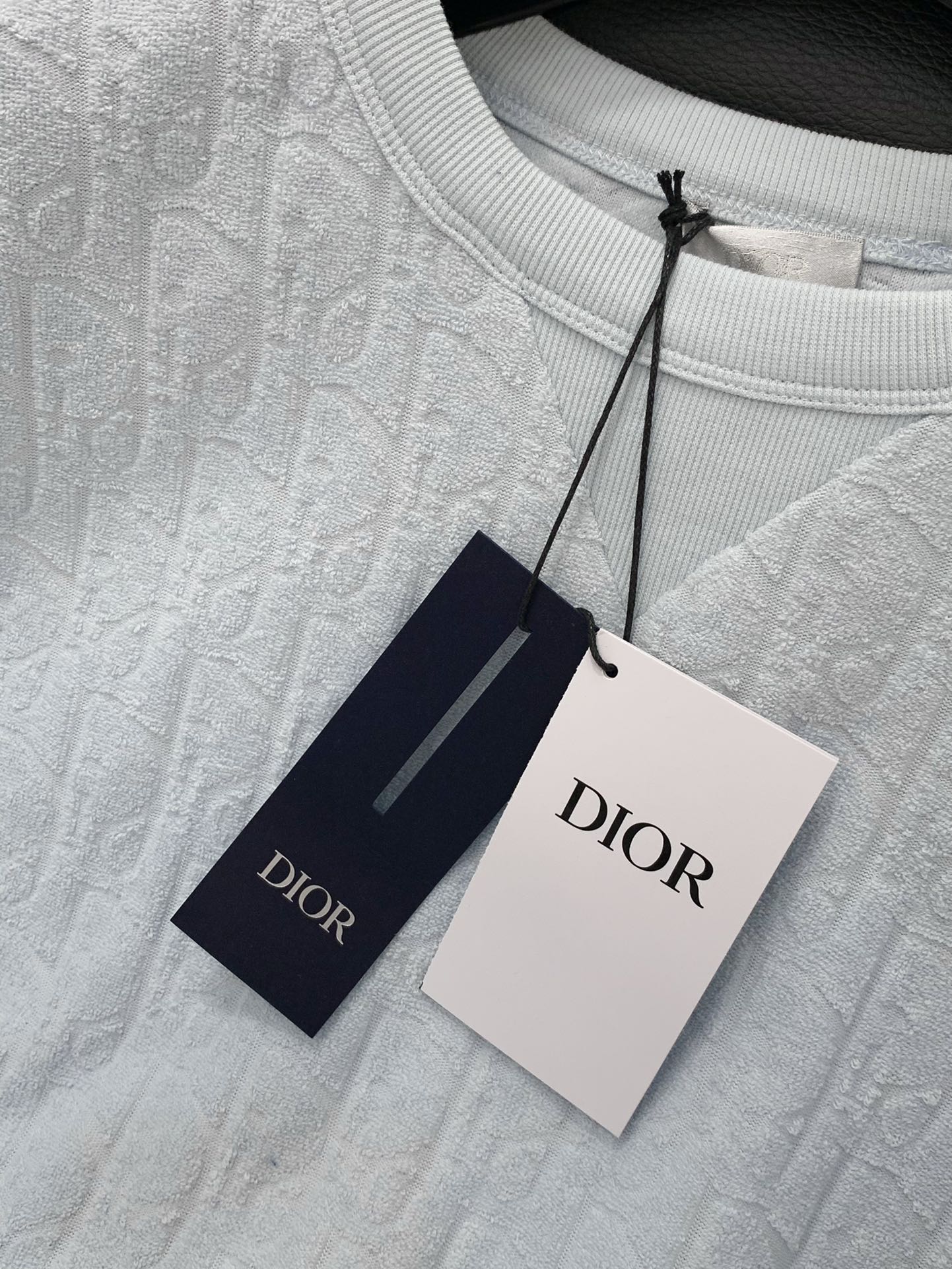 ，Dior 迪奥， 2025夏季新品，专柜同步有售，简约时尚休闲圆领短袖T恤，原版进口面料，舒适透气，顶