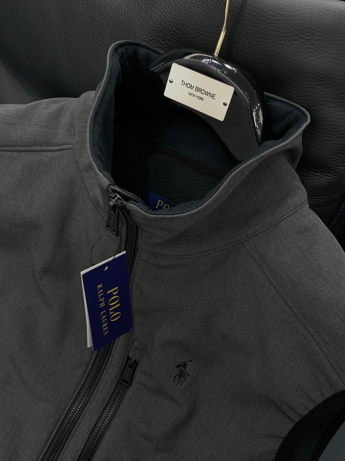 ，POLO， 2025秋冬新品，专柜同步有售，简约时尚休闲➕绒马甲，原版进口面料，舒适透气，顶级刺绣🪡工