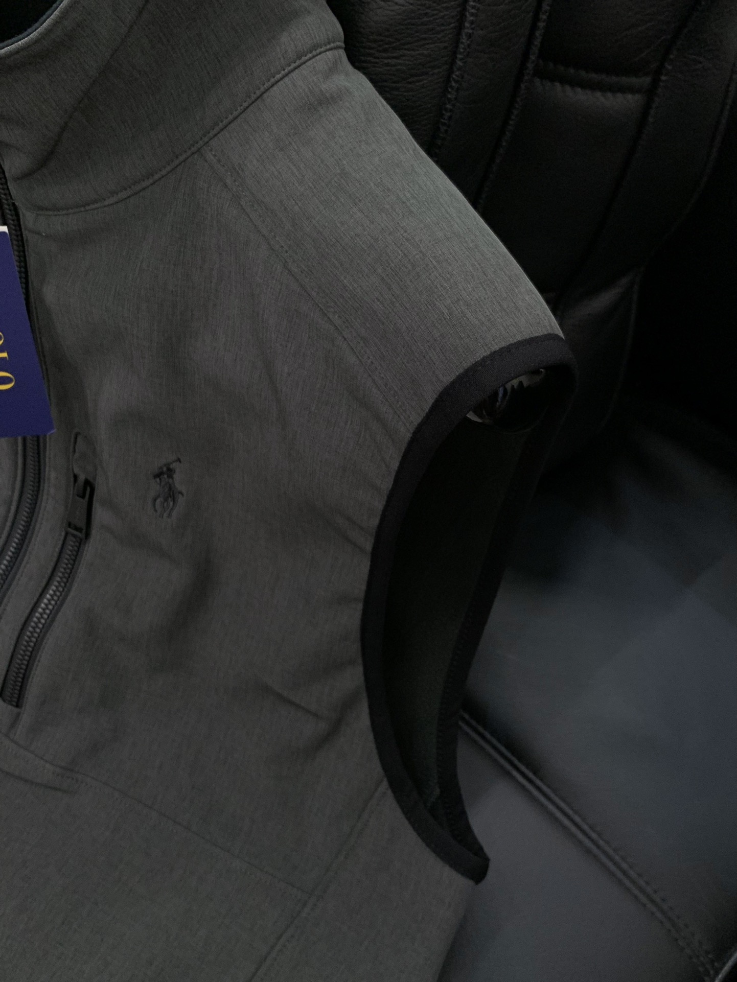 ，POLO， 2025秋冬新品，专柜同步有售，简约时尚休闲➕绒马甲，原版进口面料，舒适透气，顶级刺绣🪡工