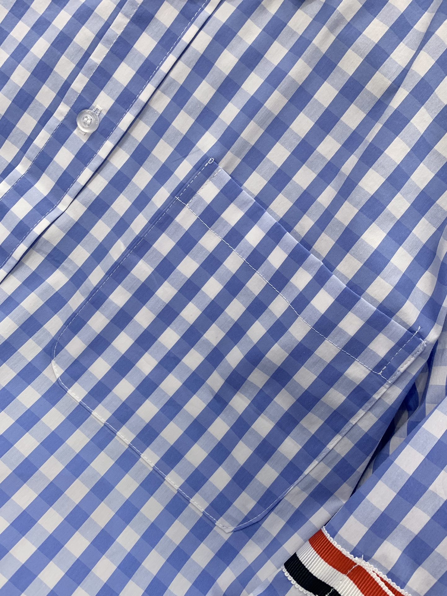 ，Thom Browne 汤姆·布朗 ，2025秋季最新品，时尚休闲长袖衬衫，专柜同步有售，原单狠货，采