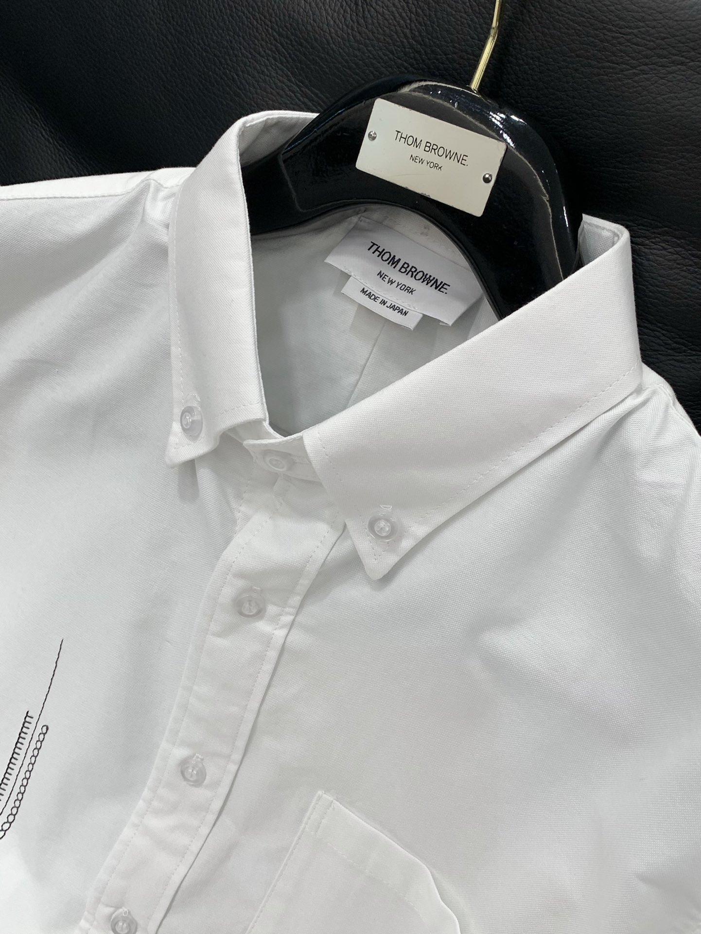 ，Thom Browne 汤姆·布朗 ，2025秋季最新品，时尚休闲长袖衬衫，专柜同步有售，原单狠货，采