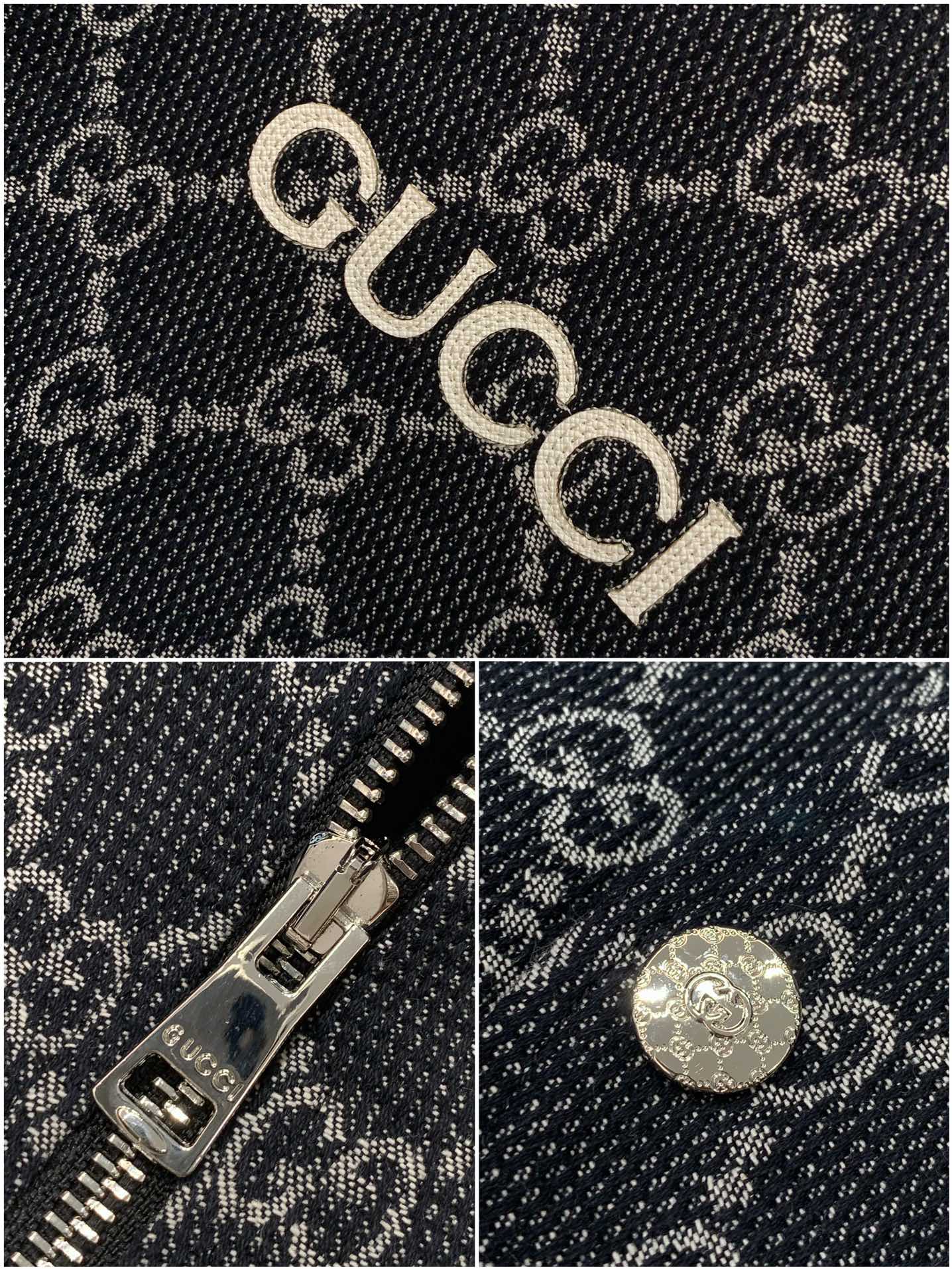 ，Gucci 古驰，2025秋季最新款，专柜同步有售，原单狠货，时尚休闲棒球服外套，上身很有特点！吸睛而