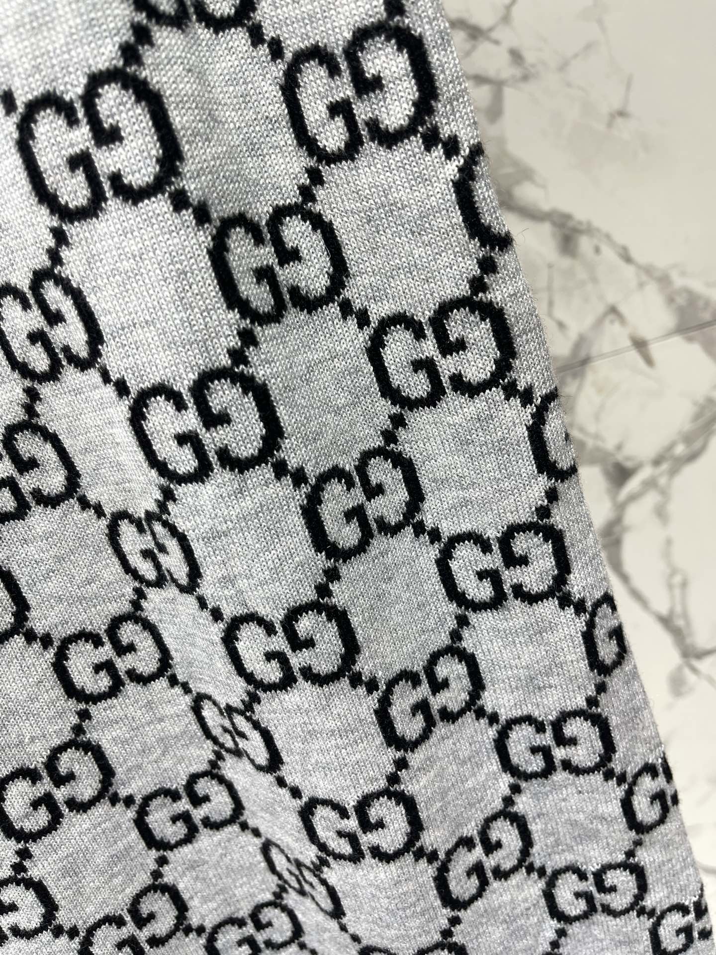 𝗚𝗨𝗖𝗖𝗜* 古驰GG羊毛提花迷你连衣裙🌟【面料细节美到窒息】🌟🔸GG提花羊毛：立体双G logo像浮雕