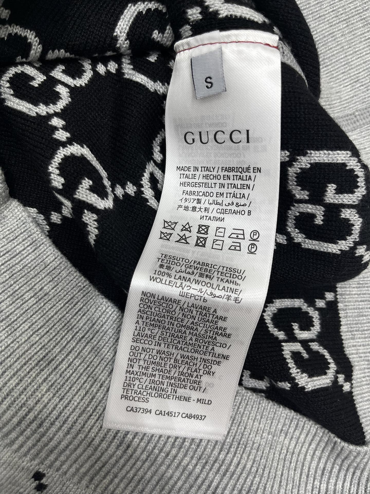 𝗚𝗨𝗖𝗖𝗜* 古驰GG羊毛提花迷你连衣裙🌟【面料细节美到窒息】🌟🔸GG提花羊毛：立体双G logo像浮雕