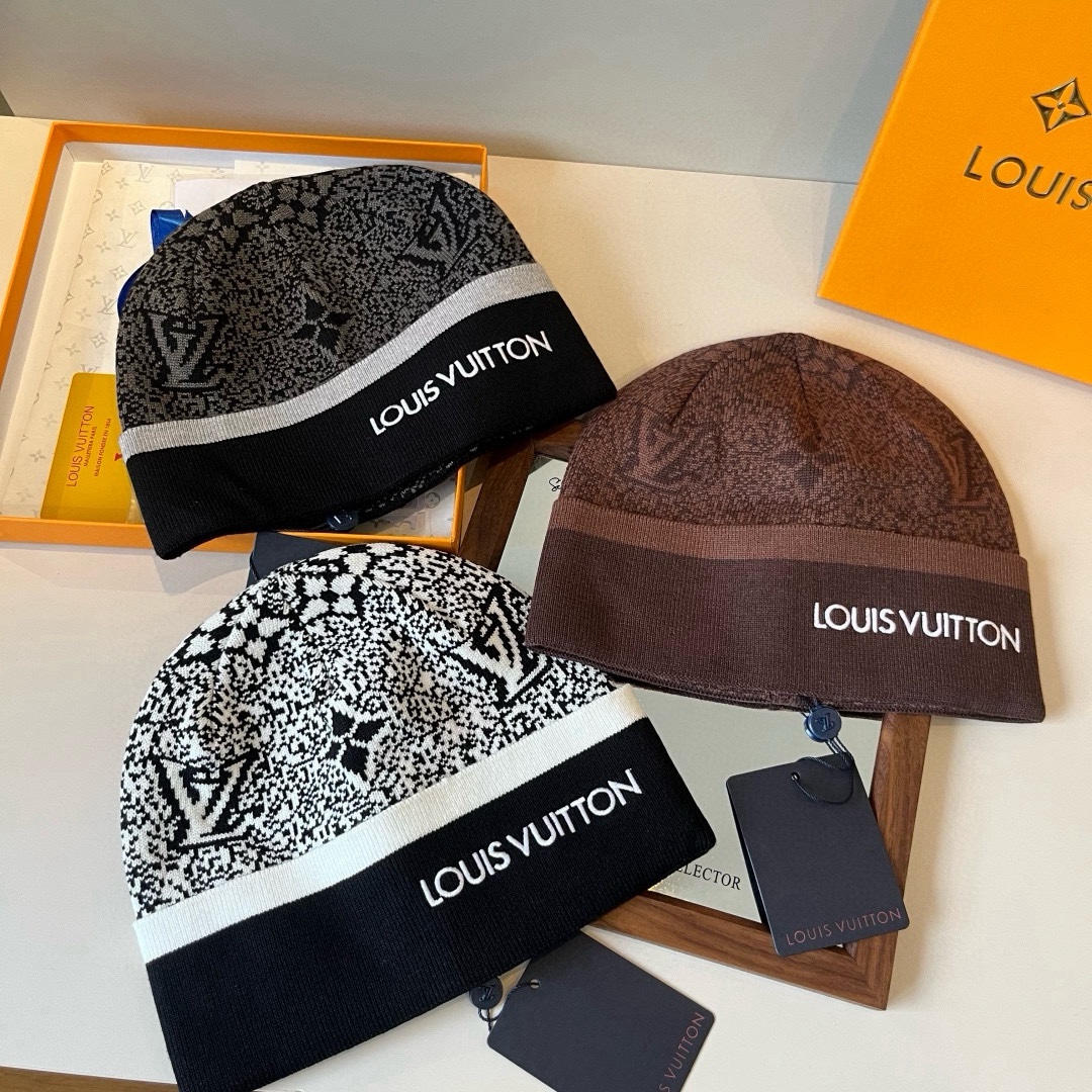 🆕

Lv路易威登专柜货，针织毛线帽，男女同款 正品开模