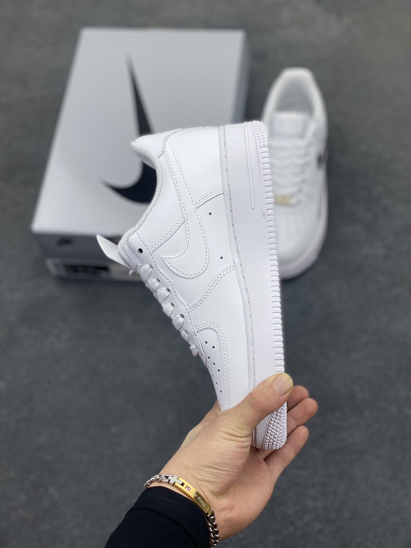 图片[3]-Nike Air Force 1 Low’07 捣蛋鬼 空军一号低帮休闲板鞋 定制皮料 定制鞋盒 原楦原纸板 纯正空军版型 内置全掌气垫 货号：ZH0316-096 尺码：36 36.5 37.5 38 38.5 39 40 40.5 41 42 42.5 43 44 44.5 45-选品中心