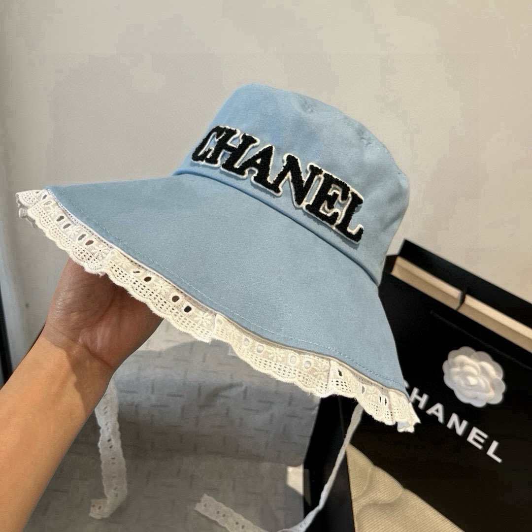 🆕

Chanel香奈儿牛仔渔夫帽，头围57cm