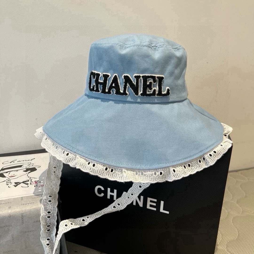 🆕

Chanel香奈儿牛仔渔夫帽，头围57cm