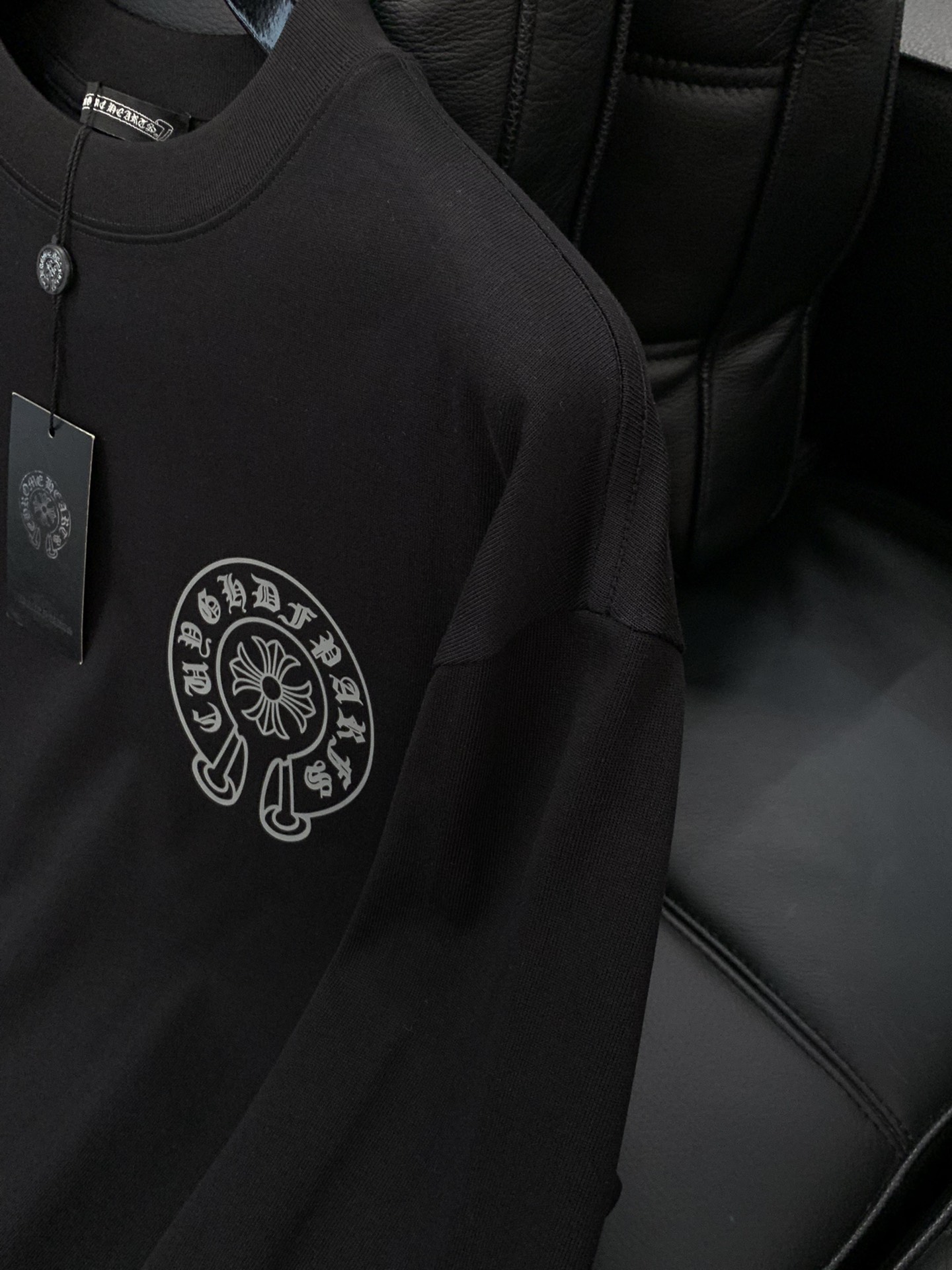 ，Chrome Hearts 克罗心，2025早秋新品，专柜同步有售，原单狠货，时尚休闲圆领长袖T恤，采