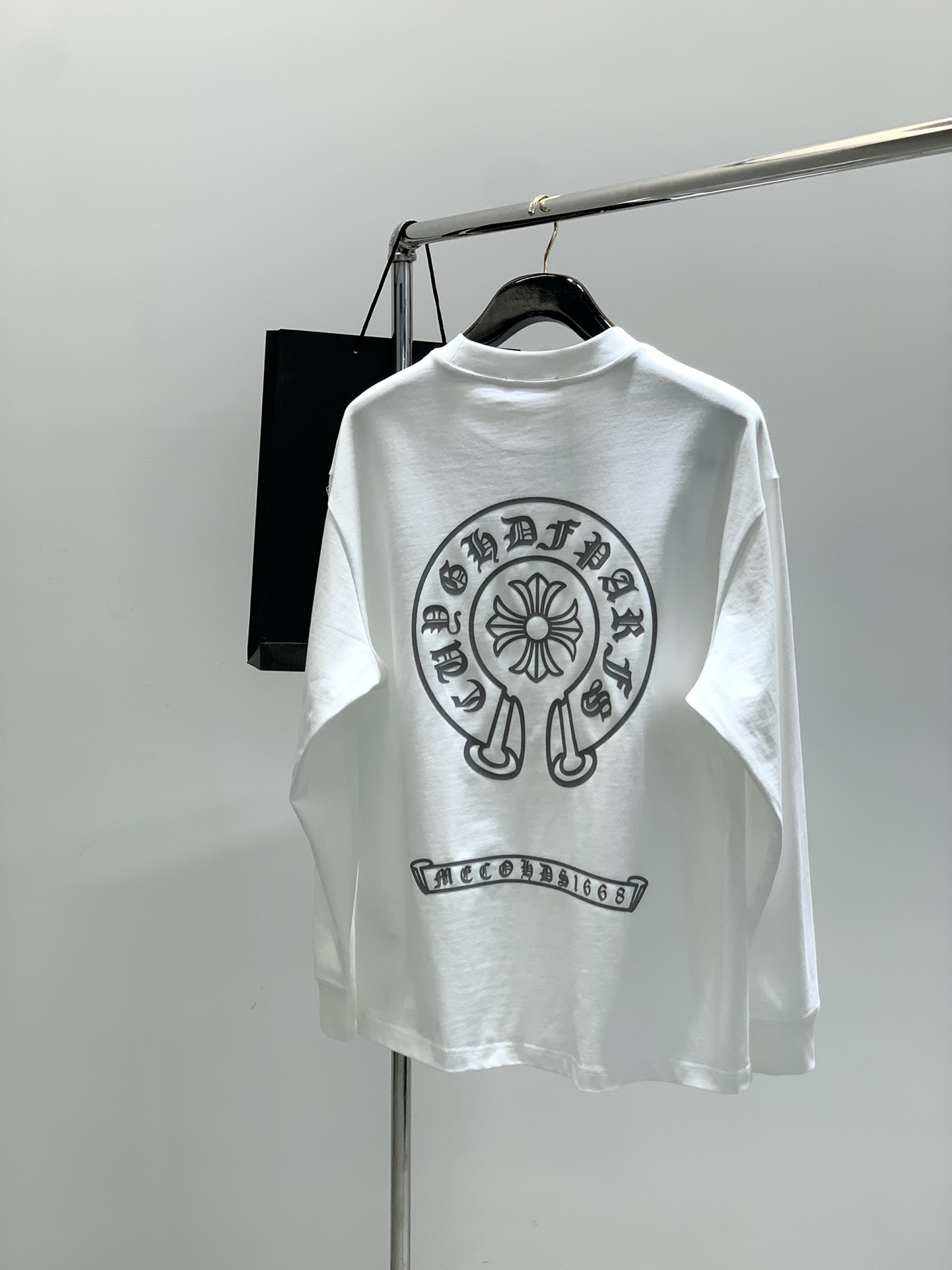 ，Chrome Hearts 克罗心，2025早秋新品，专柜同步有售，原单狠货，时尚休闲圆领长袖T恤，采