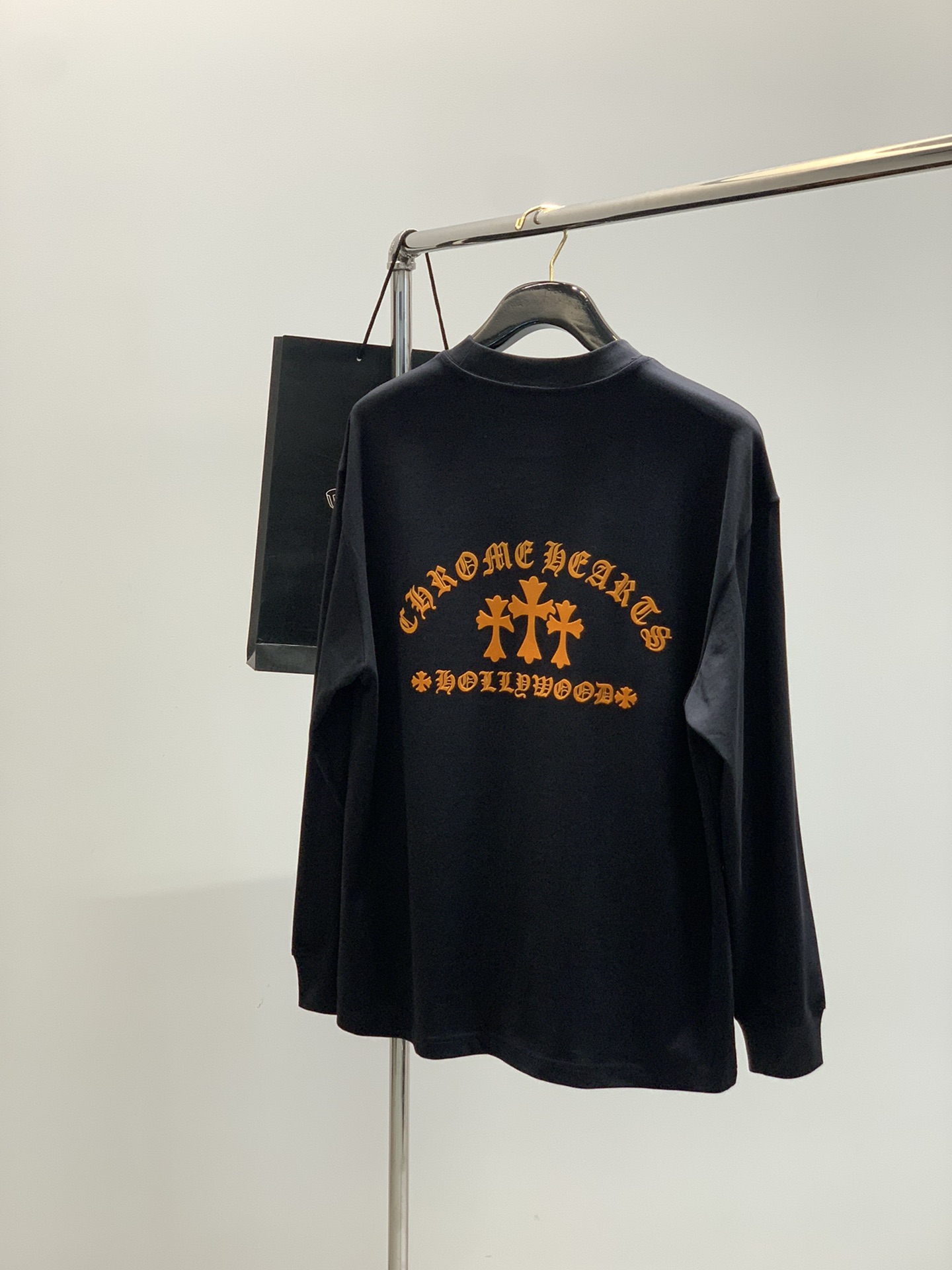 ，Chrome Hearts 克罗心，2025早秋新品，专柜同步有售，原单狠货，时尚休闲圆领长袖T恤，采