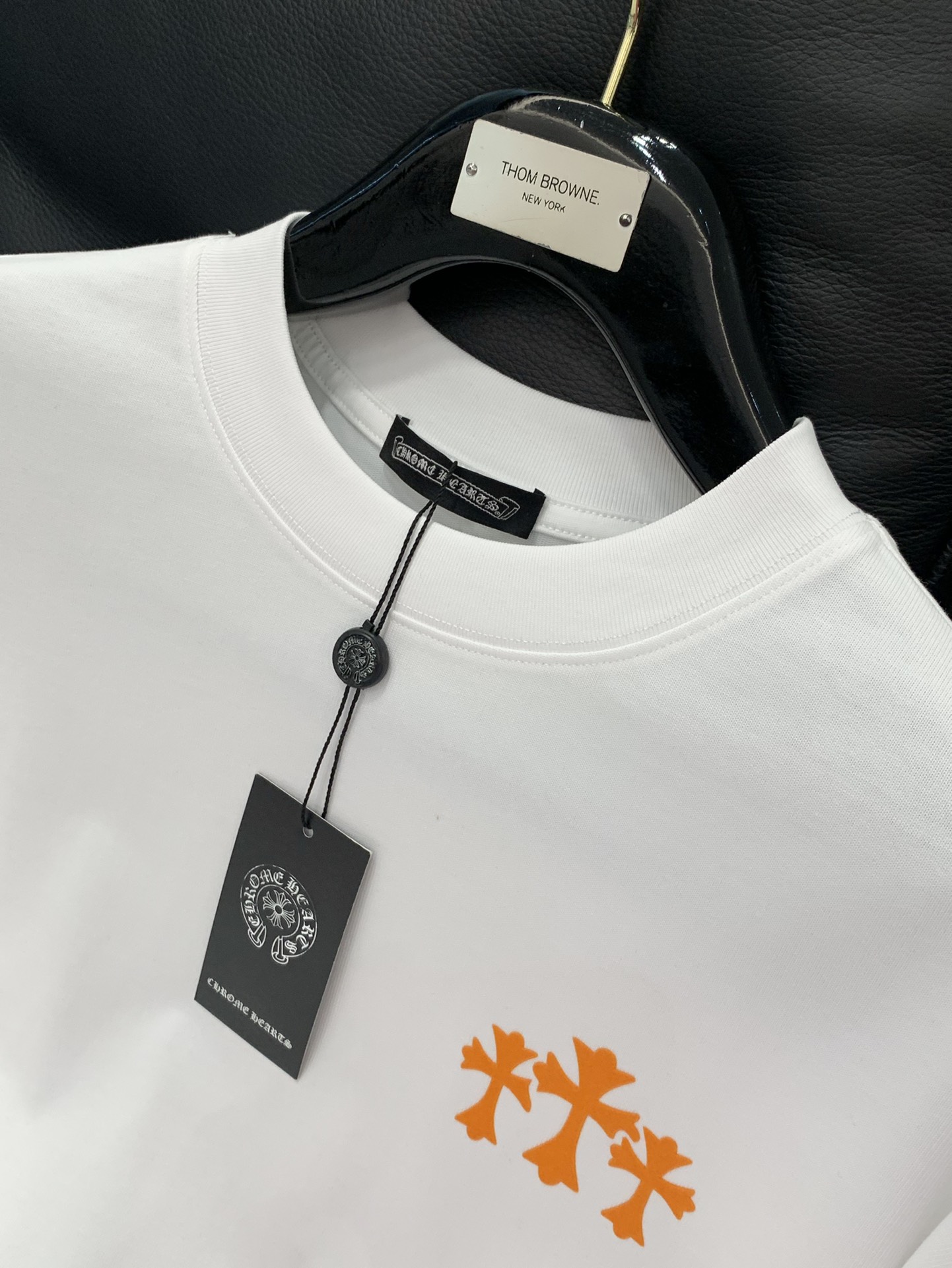 ，Chrome Hearts 克罗心，2025早秋新品，专柜同步有售，原单狠货，时尚休闲圆领长袖T恤，采