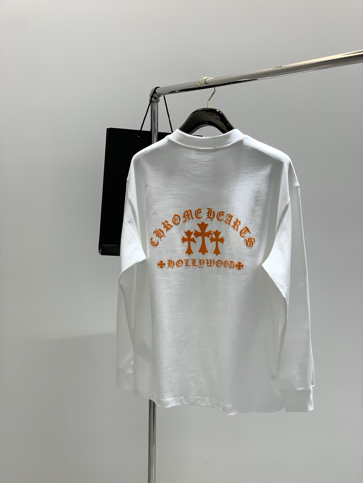 ，Chrome Hearts 克罗心，2025早秋新品，专柜同步有售，原单狠货，时尚休闲圆领长袖T恤，采