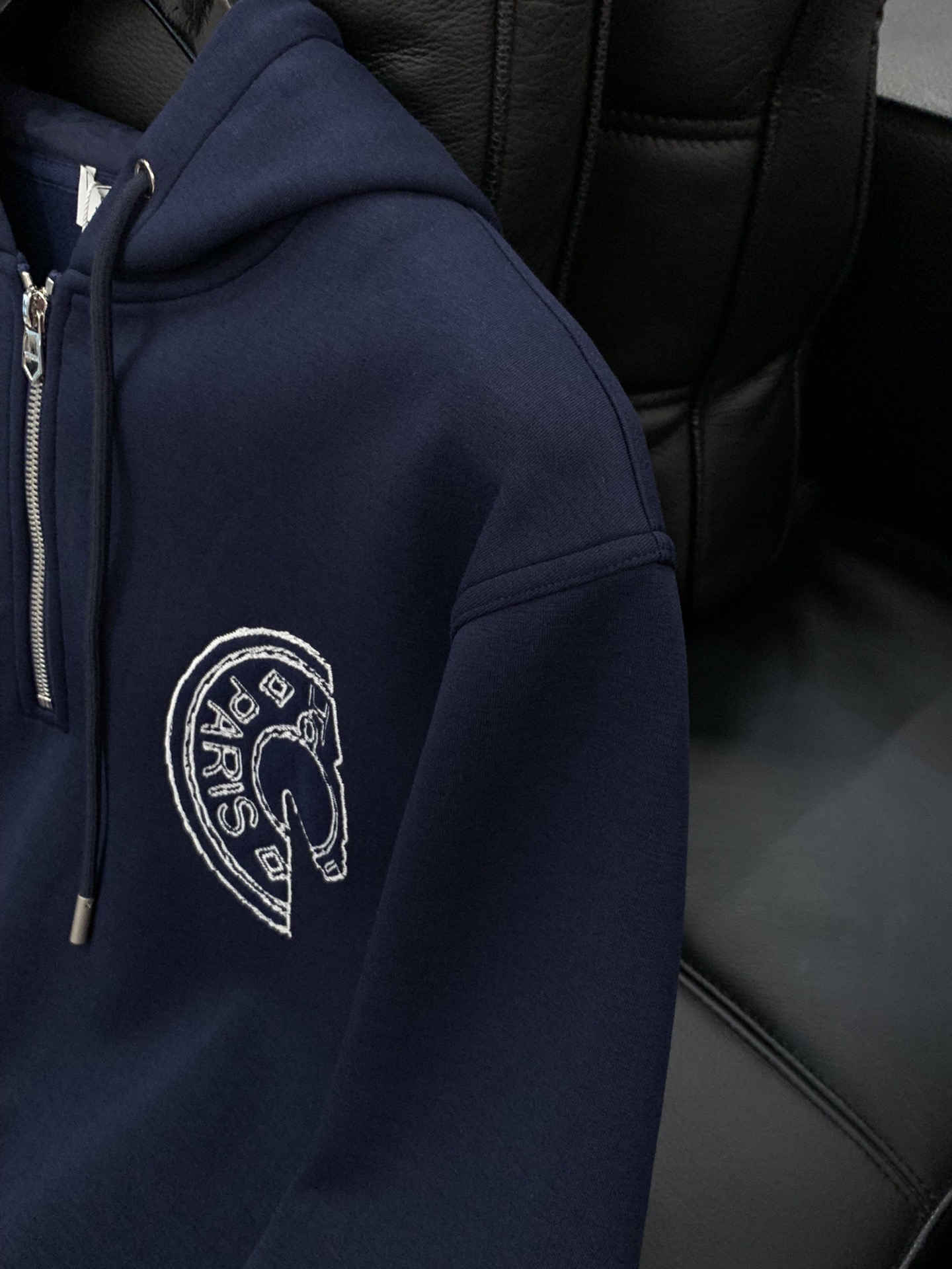 ，Hermès 爱马仕，2025秋季最新品，专柜同步有售，原单狠货，时尚休闲连帽卫衣，定制进口原版面料，