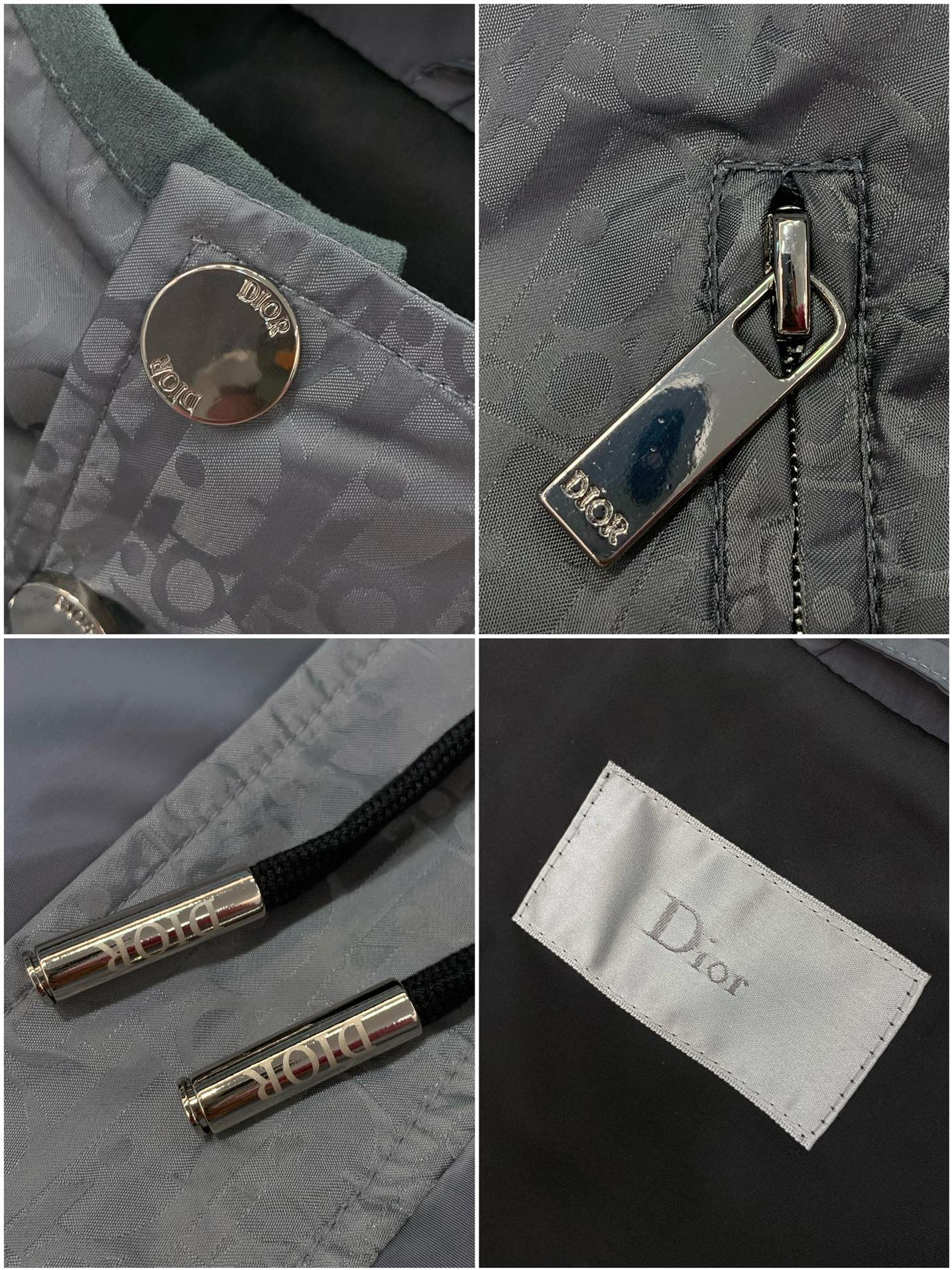 ，Dior 迪奥， 2025秋季新品，专柜同步有售，简约时尚休闲连帽外套，原版进口面料，舒适透气，顶级印