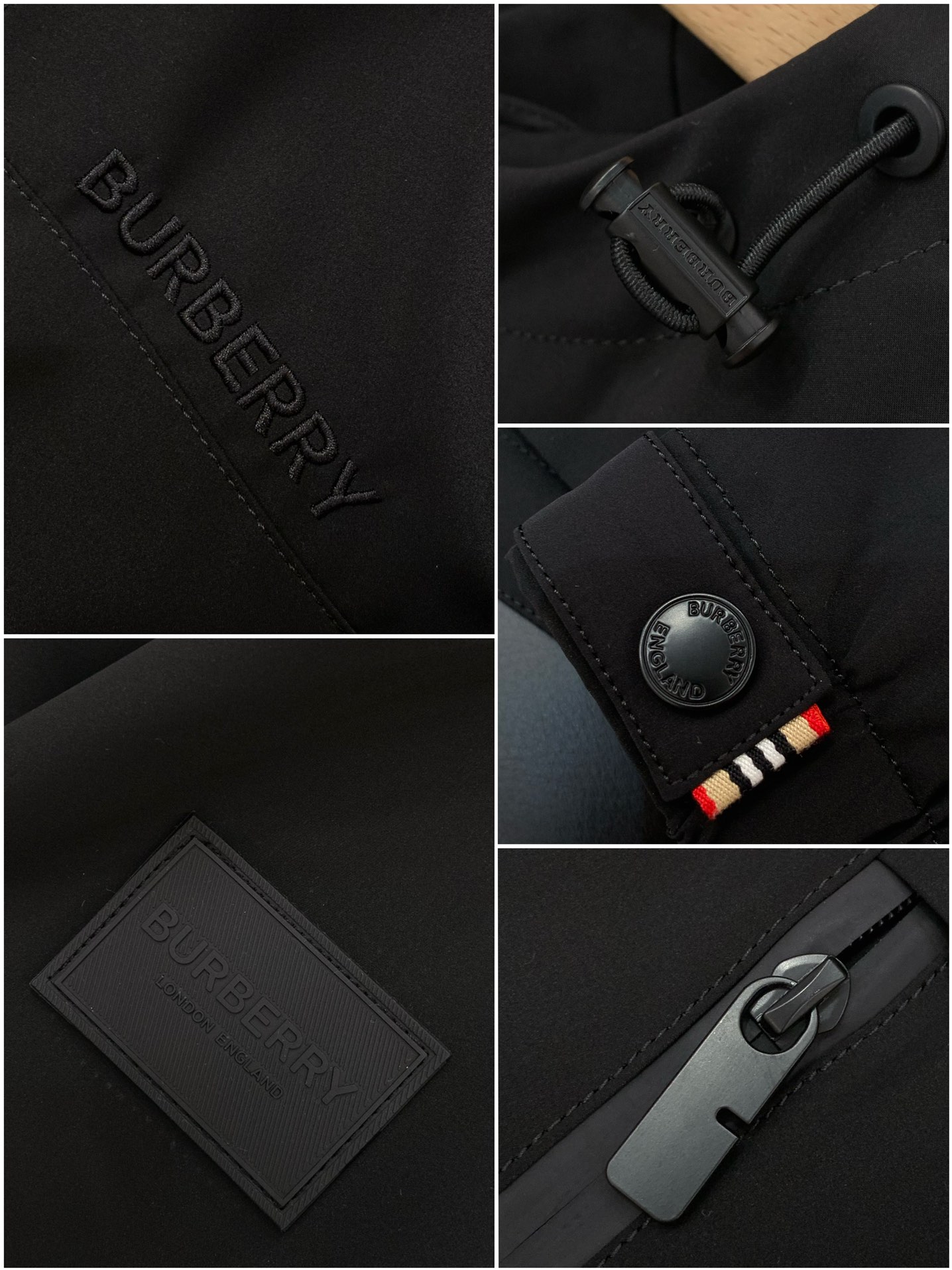 ，Burberry 巴宝莉，2025秋季最新品，专柜同步有售，原单狠货，时尚休闲连帽外套，进口原版面料，