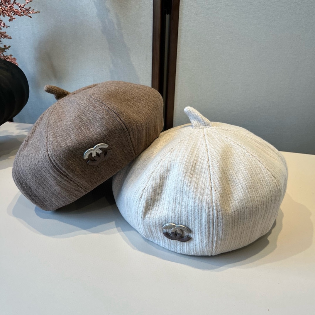 🆕

Chanel香奈儿贝雷帽，春夏款，头围57cm