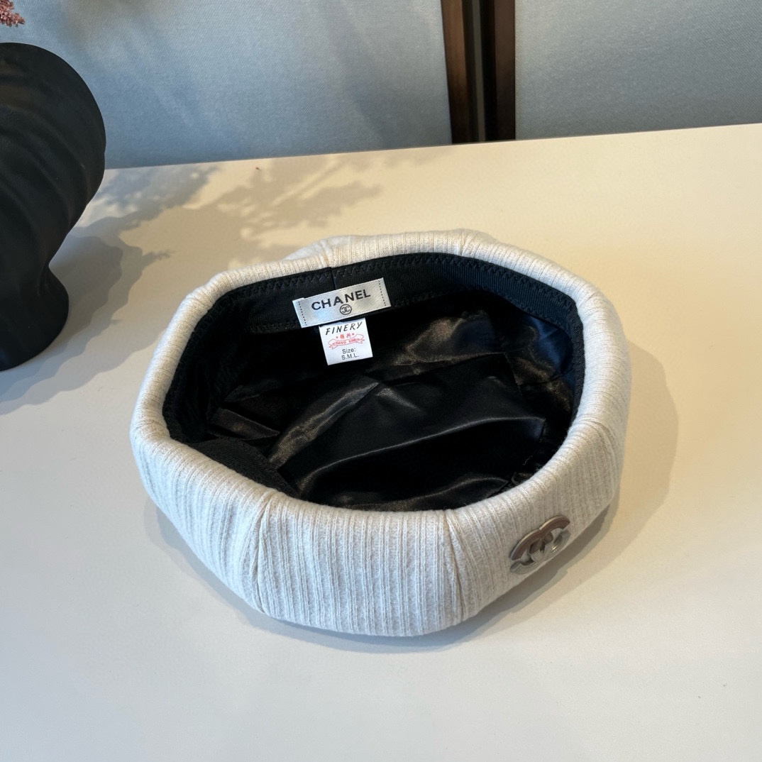 🆕

Chanel香奈儿贝雷帽，春夏款，头围57cm