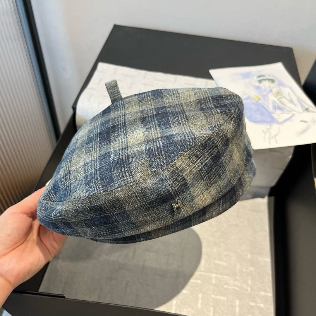 🆕

爱马仕新款贝雷帽，春夏款，头围57cm
