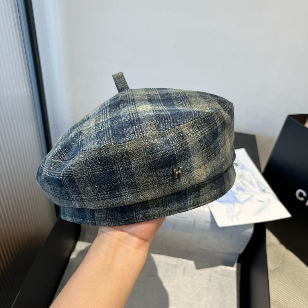 🆕

爱马仕新款贝雷帽，春夏款，头围57cm