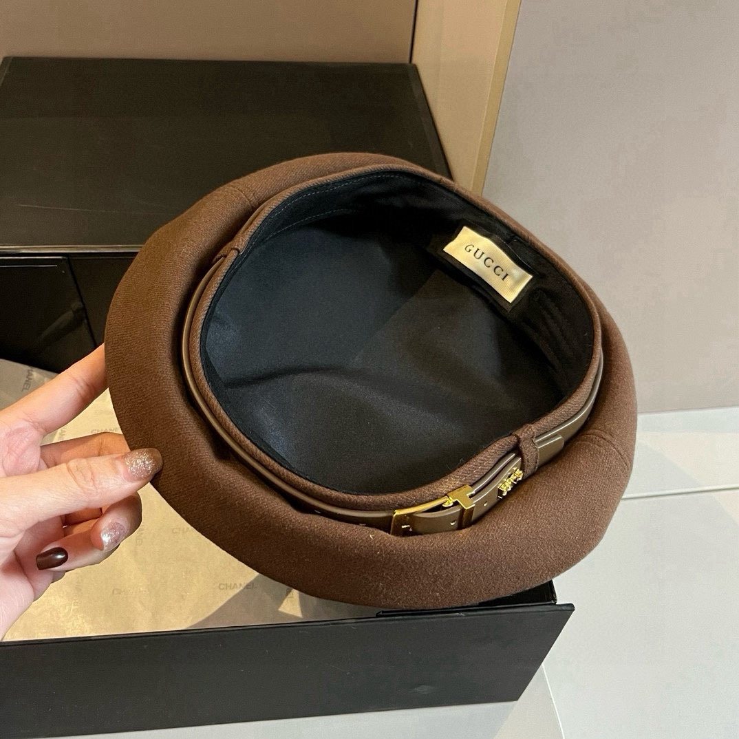 🆕

Gucci古奇新款贝雷帽 头围57cm