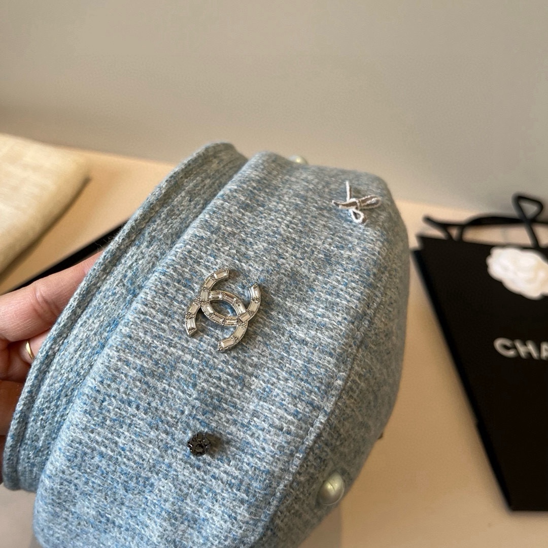 🆕

香奈儿新款贝雷帽，春夏款，头围57cm