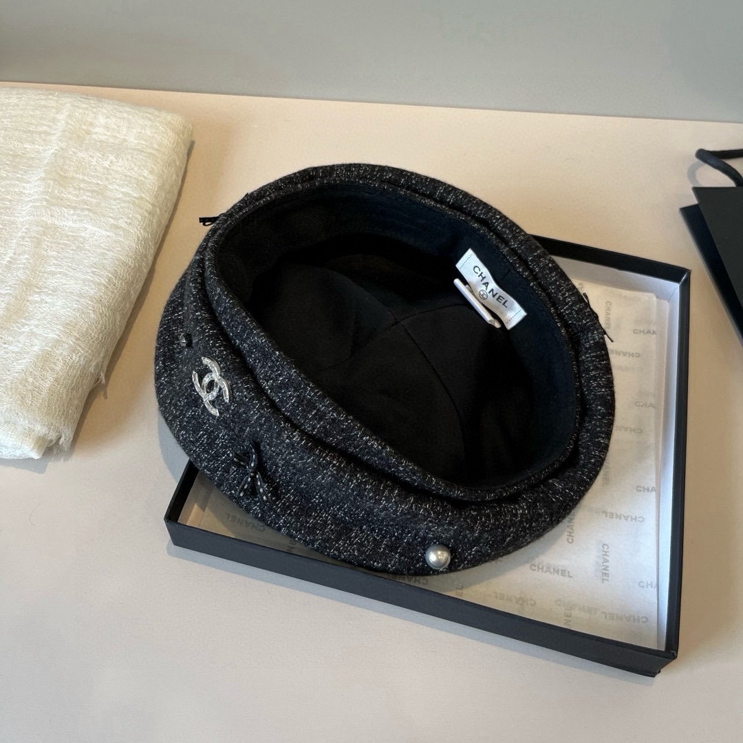 🆕

香奈儿新款贝雷帽，春夏款，头围57cm