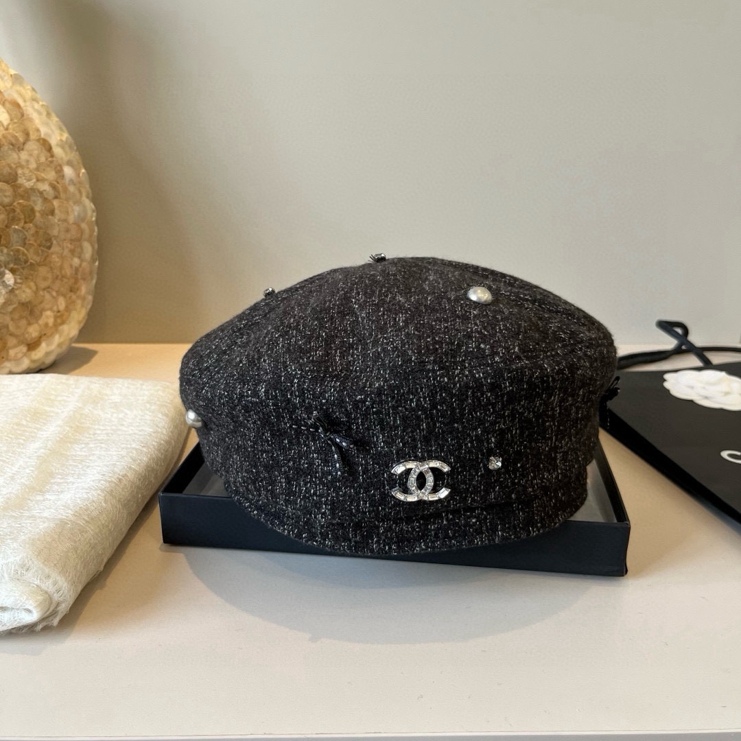 🆕

香奈儿新款贝雷帽，春夏款，头围57cm