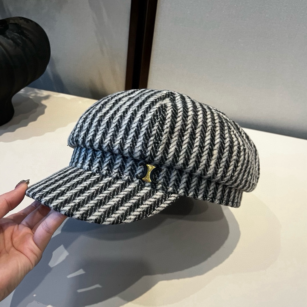 🆕

Celine赛琳新款鸭舌画家帽，男女通用，