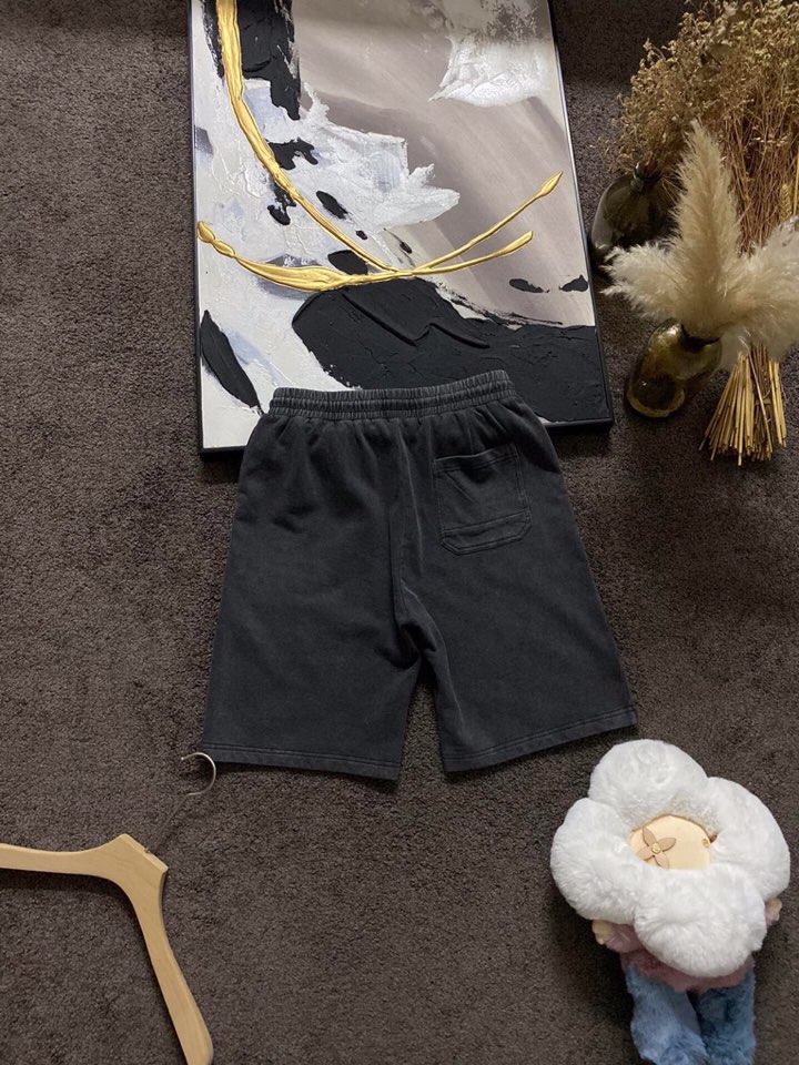 Y-3 山本耀司春夏/SS 主推仿旧水洗褪色短袖圆领短裤套装，定制贵柜品质巴黎百分棉260克长绒棉面料，