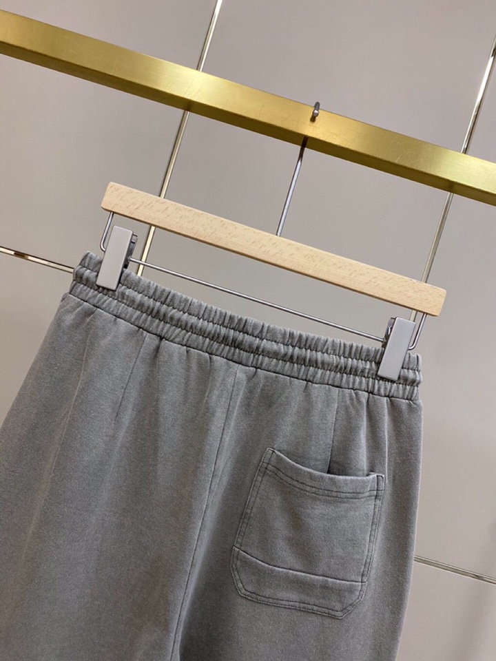 Y-3 山本耀司春夏/SS 本季主推仿旧水洗褪色短裤定制贵柜品质巴黎百分棉300克夏季长绒棉面料，前幅标